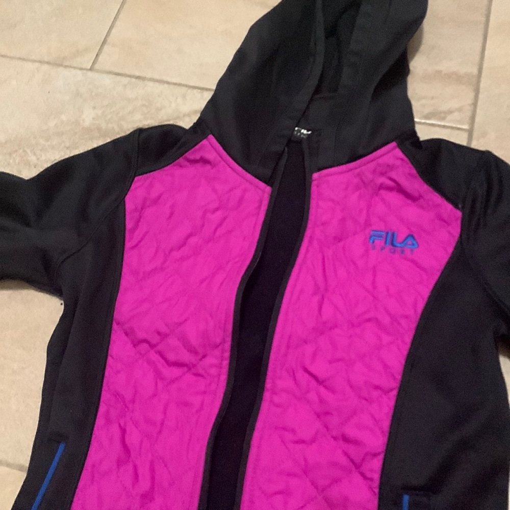 Fila sport jacket in kids medium 10-12